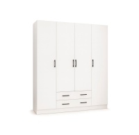 Шкаф 4х створчатый Атлант белый