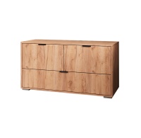 Комод Нейт дуб крафт золотой