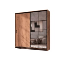 Шкаф-купе 1.7 Давид Дуб крафт золотой/Венге