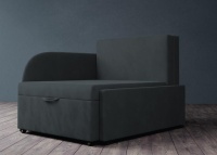 Диван Счастливчик Левый угол Г ППУ ткань CF 007-3 (Светло-серый)