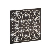 Стекла для комода Барон Черные со стразами