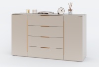 Луиджа Комод 1600 4 ящика + 2 двери ЛДСП кашемир