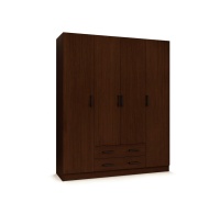 Шкаф 4х ств Атлант Венге